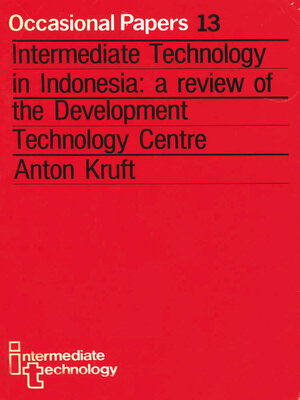 cover image of Intermediate Technology in Indonesia